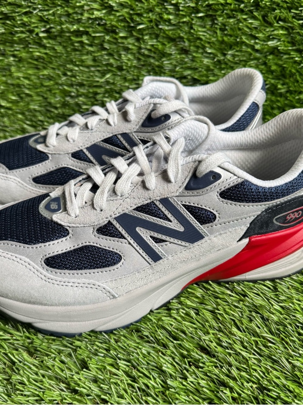 New Balance 990V6 Size 6.5 GC990GN6 Made In USA Shoes Sneakers New Ships Fast - Picture 2 of 5